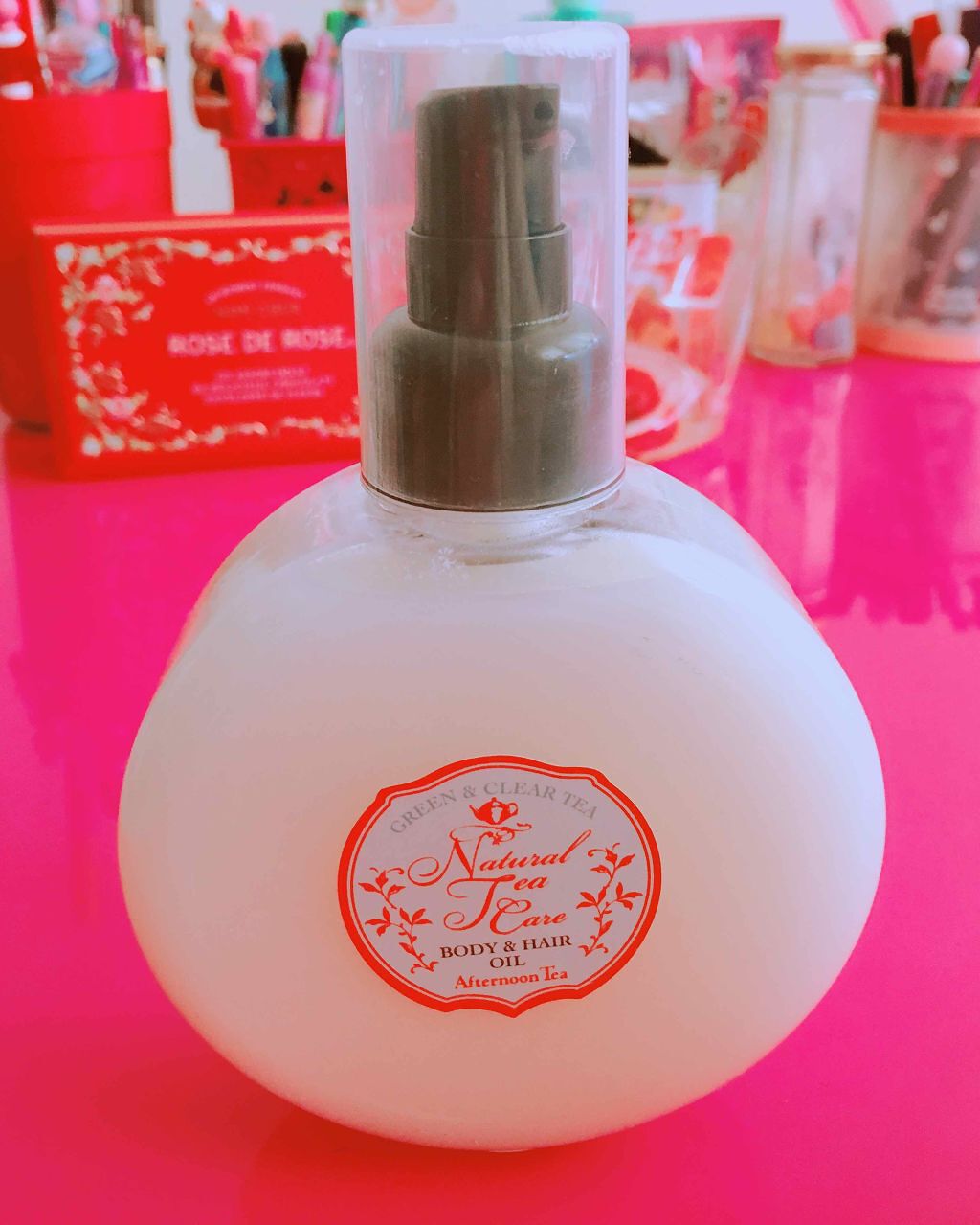 ナチュラルティーケア ボディ&ヘアオイル GREEN&CLEAR TEA/Afternoon Tea LIVING/ボディオイルを使ったクチコミ(3枚目)