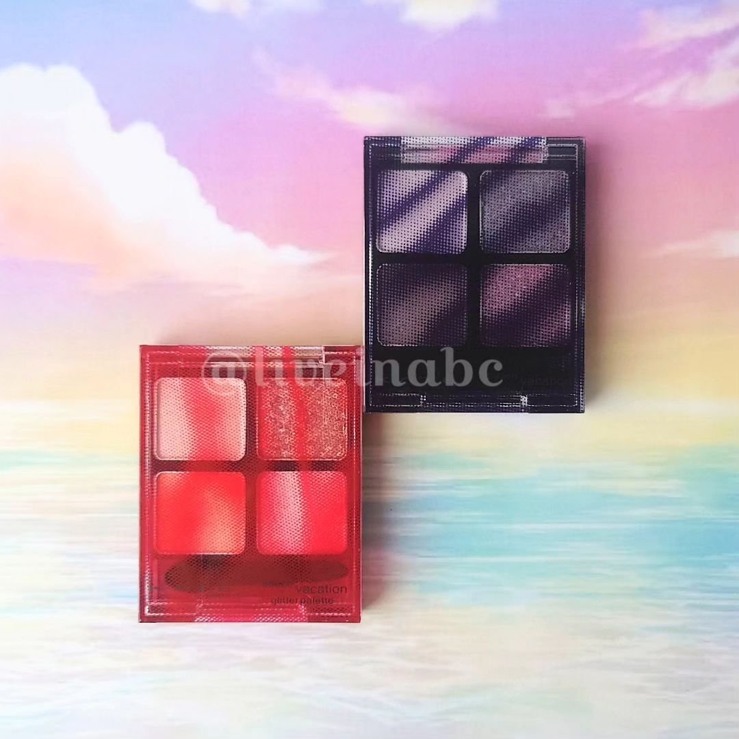 ビーチバカンスグリッターパレット/KATE/アイシャドウパレットを使ったクチコミ（2枚目）