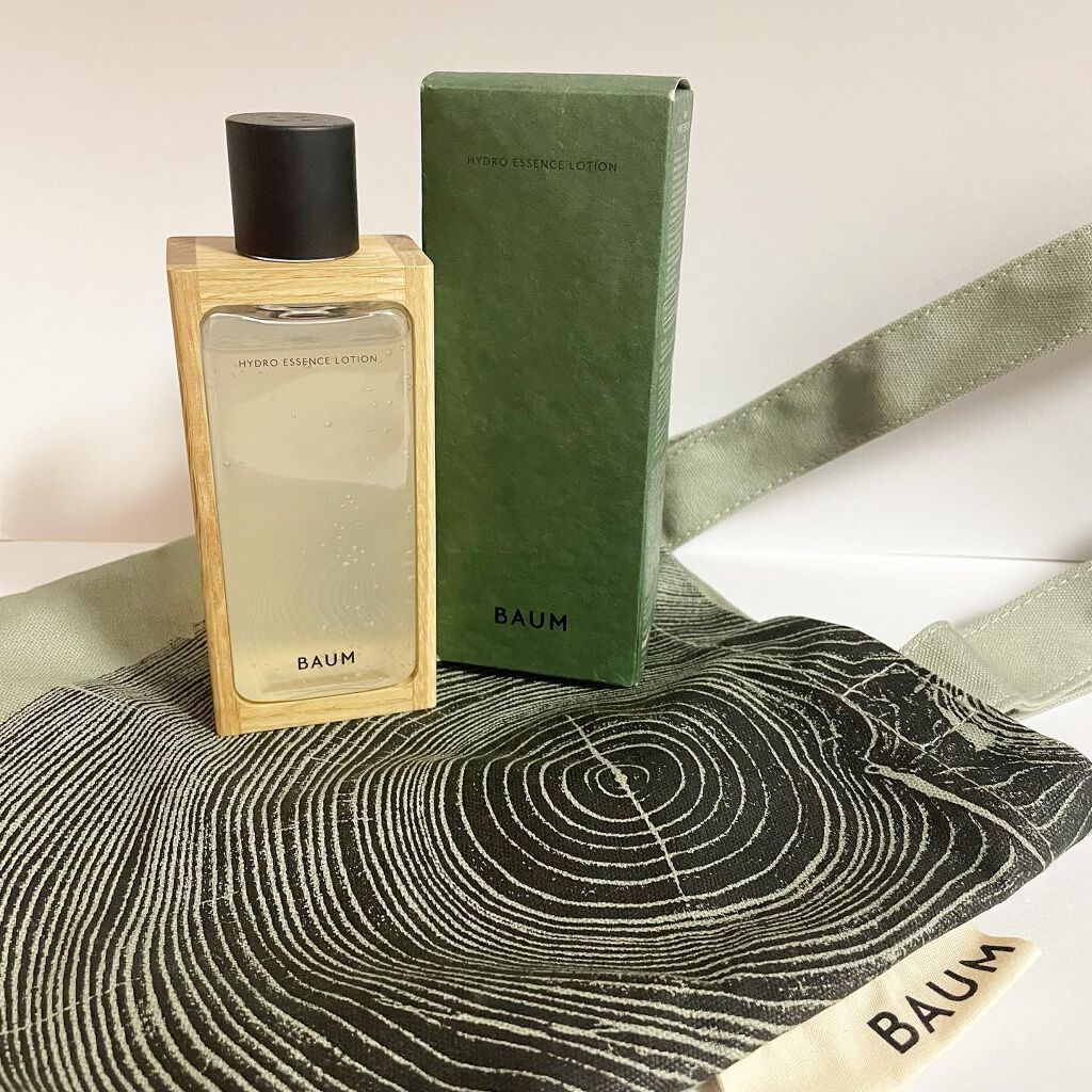 BAUM ハイドロ エッセンスローションのクチコミ「バウム ハイドロ エッセンスローション 本体 150mL
¥7,150

パッケージが特徴的な.....」（2枚目）