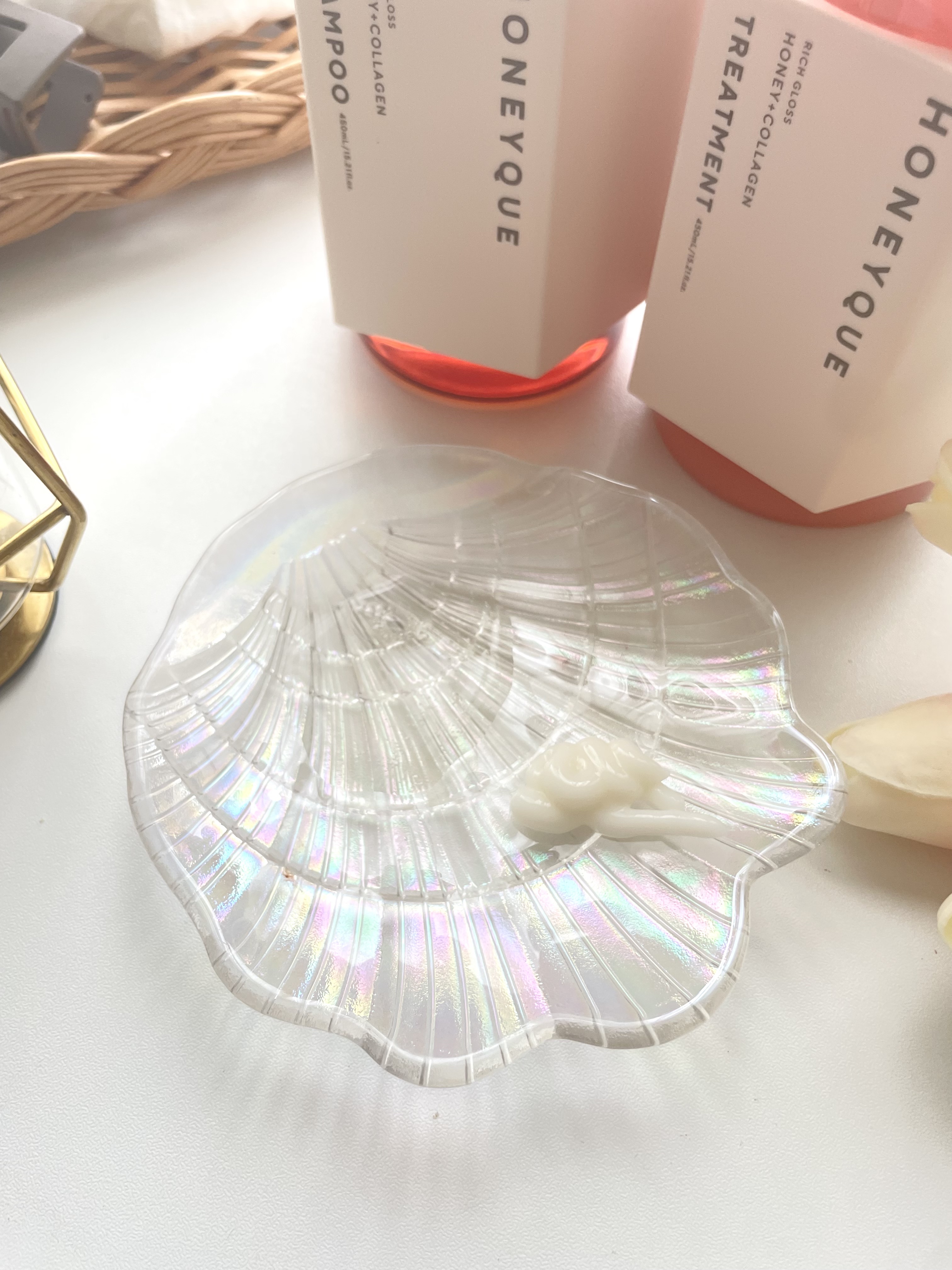 リッチグロス シャンプー シャイニー／ヘアトリートメント シャイニー トリートメント本体 450ml/ハニーク/市販シャンプーを使ったクチコミ（2枚目）