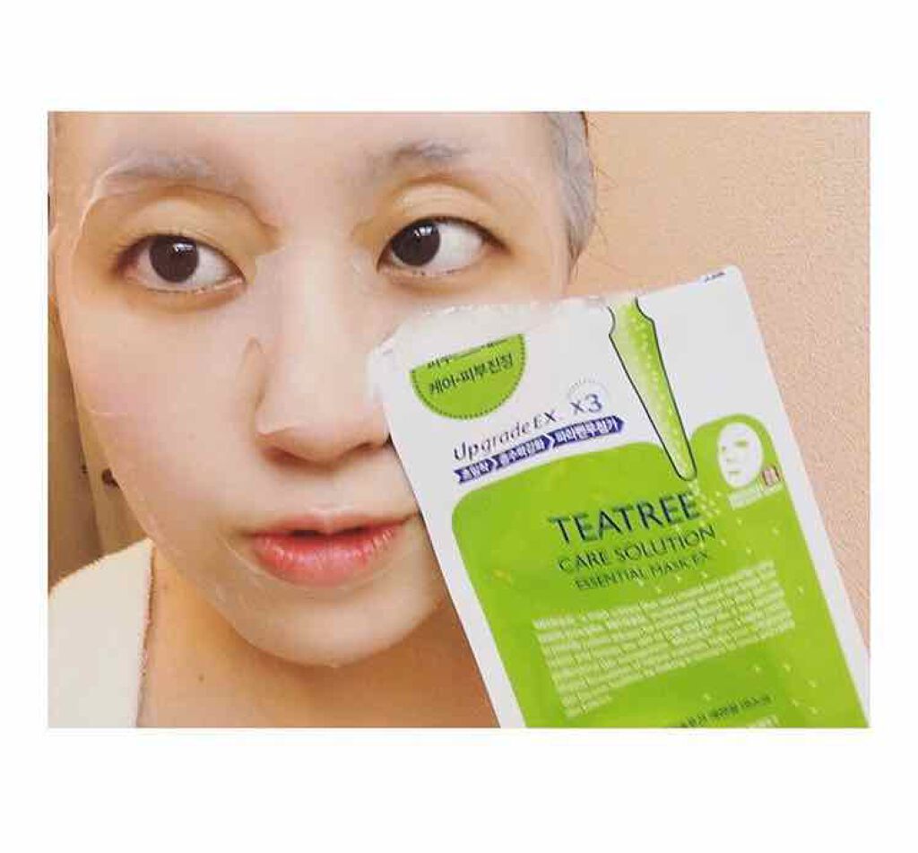 ティーツリーケア ソリューション エッセンシャルマスクEX/MEDIHEAL/シートマスク・パックを使ったクチコミ(1枚目)