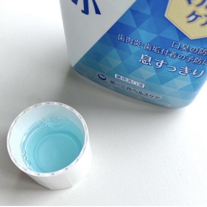 マウスウォッシュ マルチケア ダブルミント/ブレスラボ/マウスウォッシュ・スプレーを使ったクチコミ（2枚目）