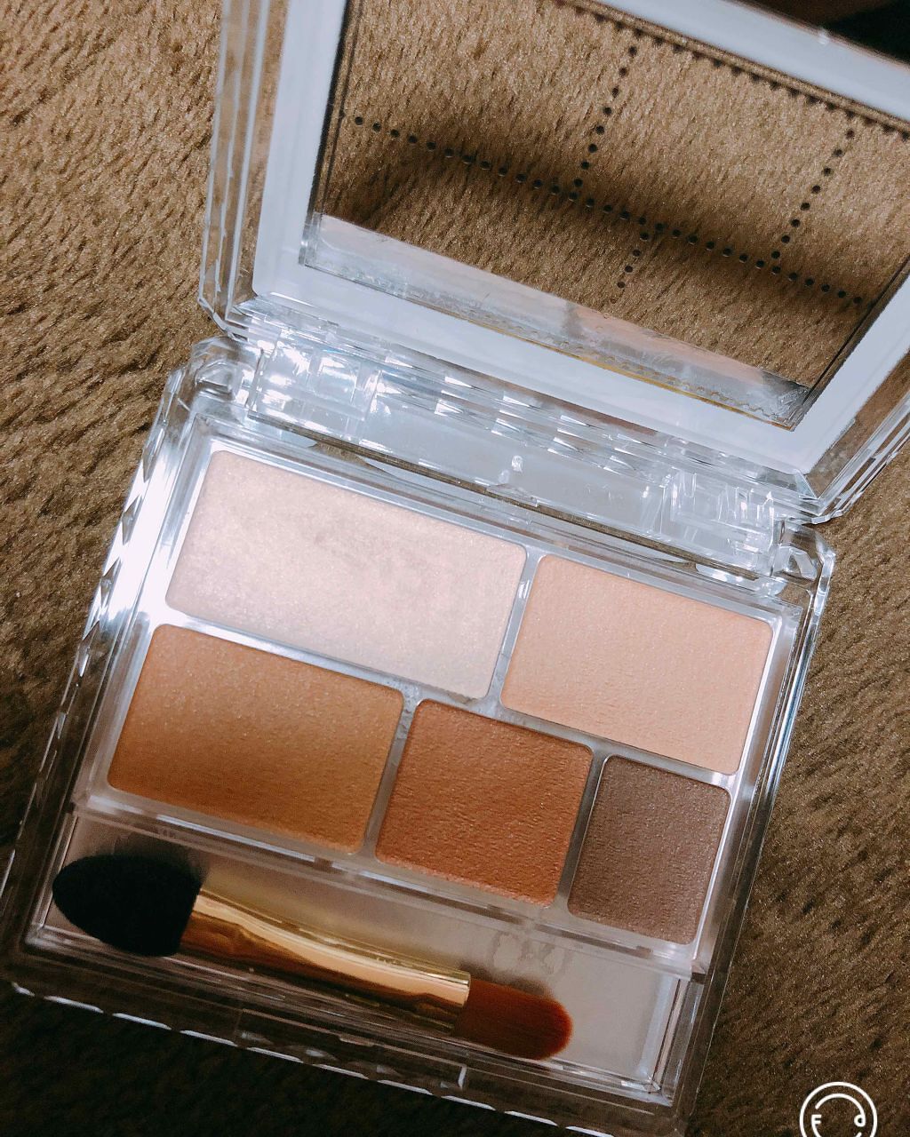 パーフェクトマルチアイズ/キャンメイク/アイシャドウパレットを使ったクチコミ(2枚目)