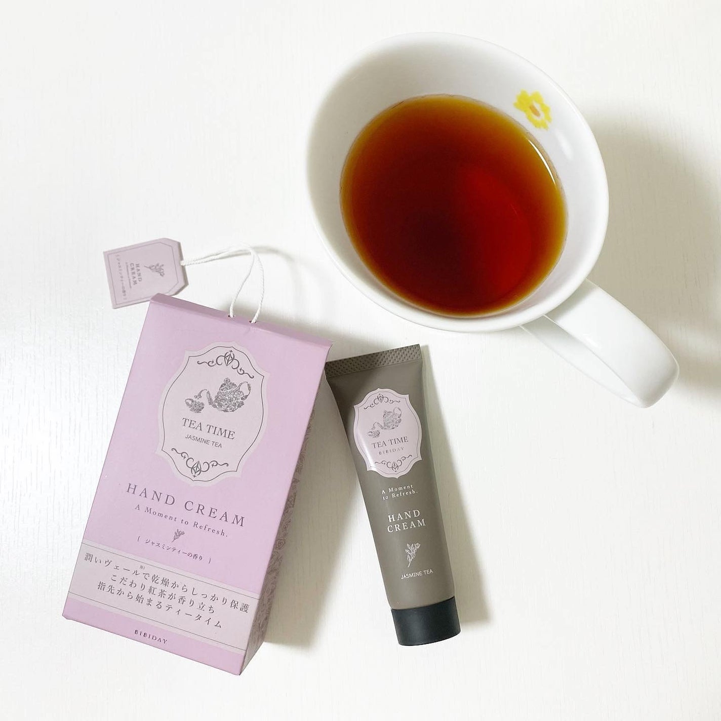 ハンドクリーム ジャスミンティーの香り/BIBIDAY/ハンドクリームを使ったクチコミ(1枚目)