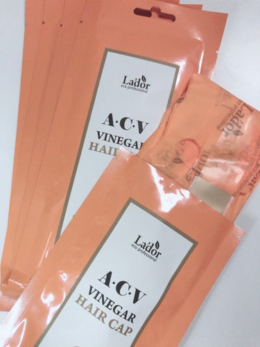 ACV VINEGAR HAIR CAP /La'dor/アウトバストリートメントを使ったクチコミ（3枚目）