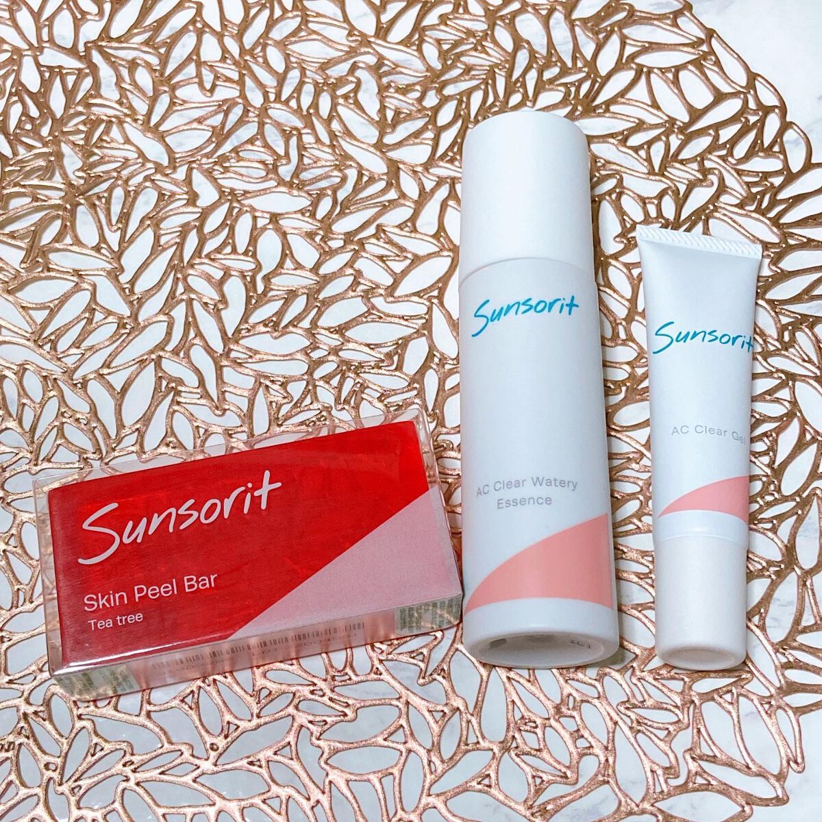 スキンピールバー ティートゥリー/サンソリット/洗顔石鹸を使ったクチコミ(1枚目)