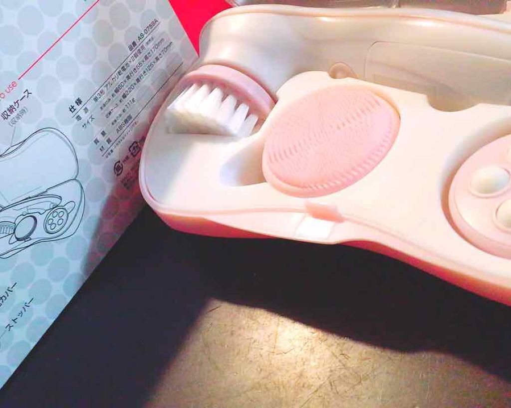 フェイシャルクリーナーセット/ニトリ/美顔器・マッサージを使ったクチコミ(2枚目)