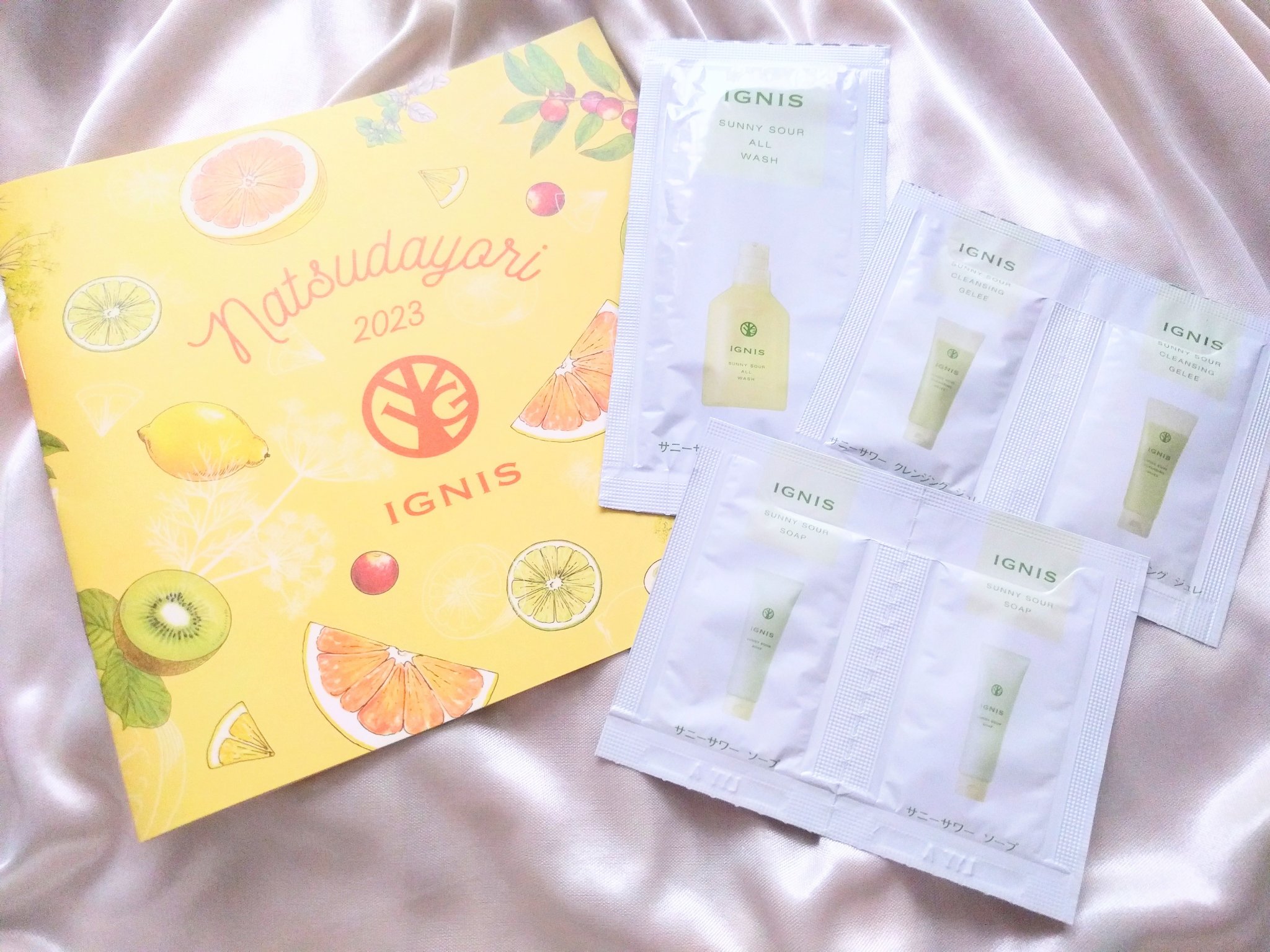 サニーサワー クレンジング ジュレ/IGNIS/クレンジングジェルを使ったクチコミ（3枚目）