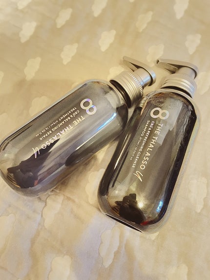 エイトザタラソ ユー CBD&リフレッシング クレンズ 美容液シャンプー/CBD&バランシング ダメージリペア 美容液ヘアトリートメント/エイトザタラソ/市販シャンプーを使ったクチコミ(1枚目)