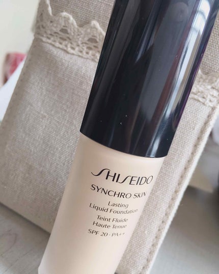 シンクロスキン ラスティング リキッドファンデーション/SHISEIDO/リキッドファンデーションを使ったクチコミ(1枚目)