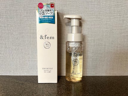 アンドフェム フェムケア泡ソープ/&fem/デリケートゾーンケアを使ったクチコミ(1枚目)