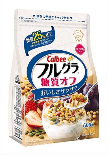 フルグラ 糖質オフ/カルビー/食品を使ったクチコミ（2枚目）