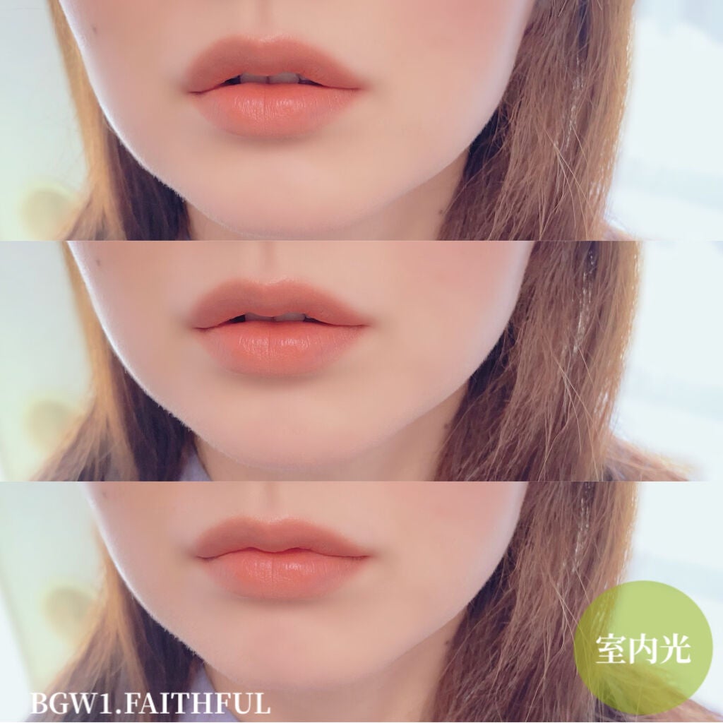 スマッジセミマットリップスティック/NAMING./口紅を使ったクチコミ(3枚目)