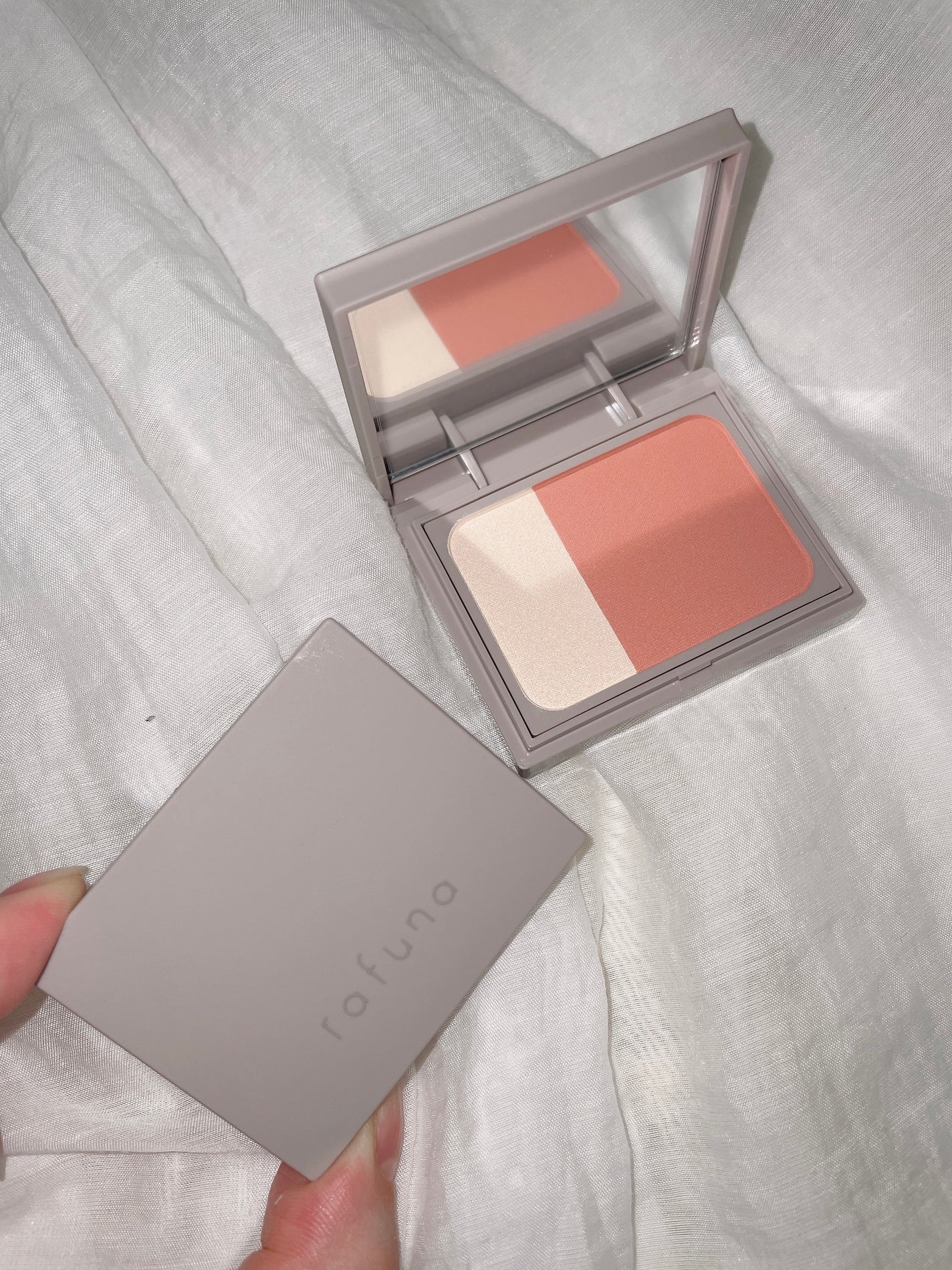 シアーブラッシュ /rafuna/パウダーチークを使ったクチコミ(2枚目)