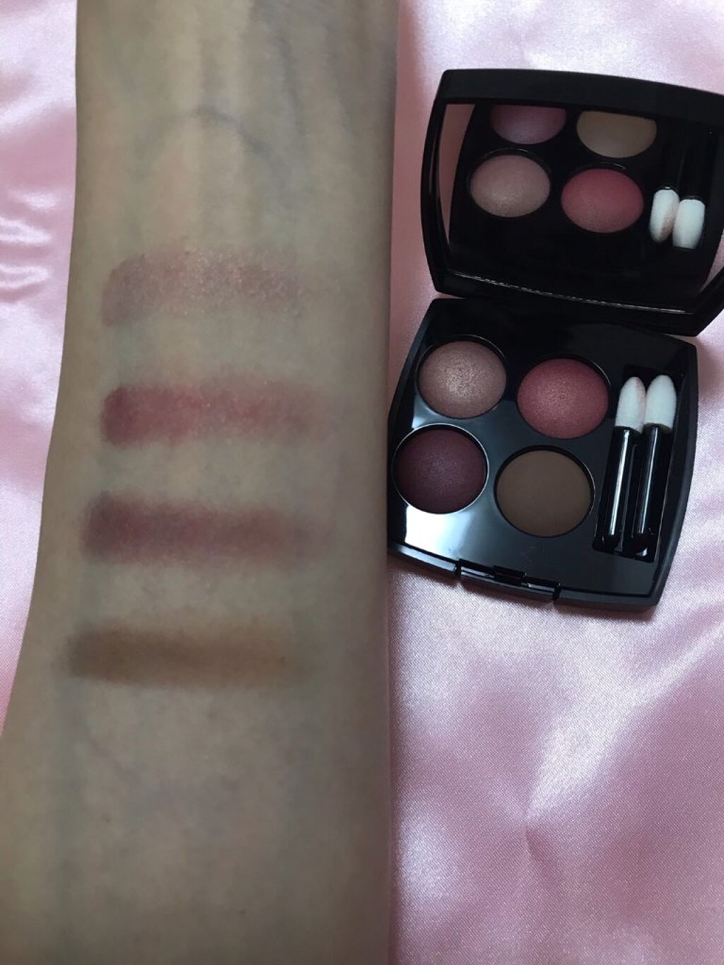 レ キャトル オンブル/CHANEL/アイシャドウパレットを使ったクチコミ（2枚目）