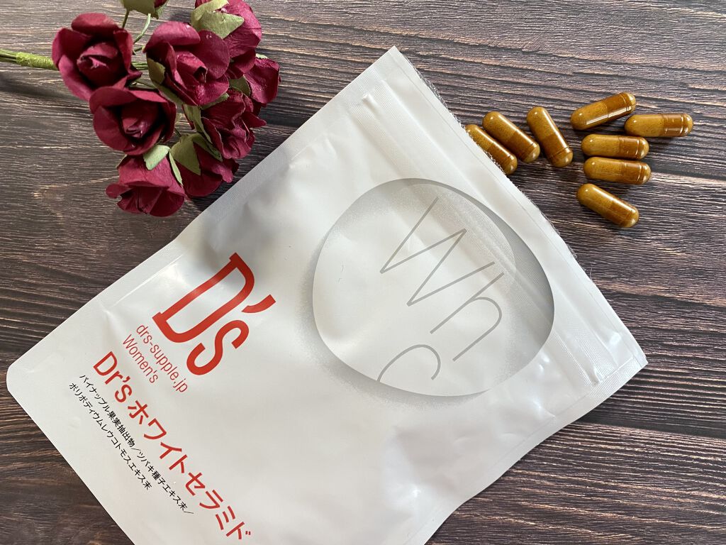 ドクターズサプリ Dr'sホワイトセラミド/ドクターズサプリ/美容サプリメントを使ったクチコミ（2枚目）