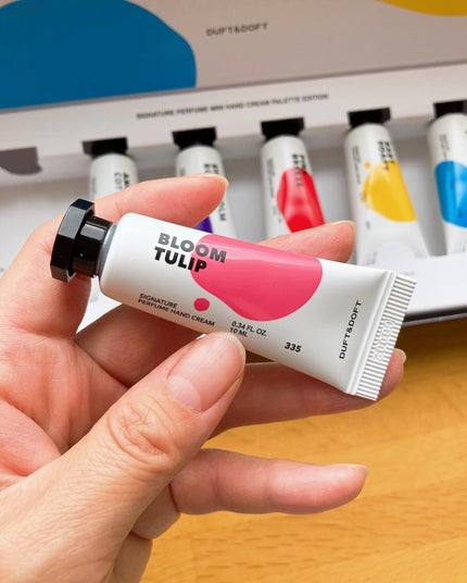 シグネチャーパフュームハンドクリームミニチュアギフトセット/DUFT&DOFT/ハンドクリームを使ったクチコミ(2枚目)