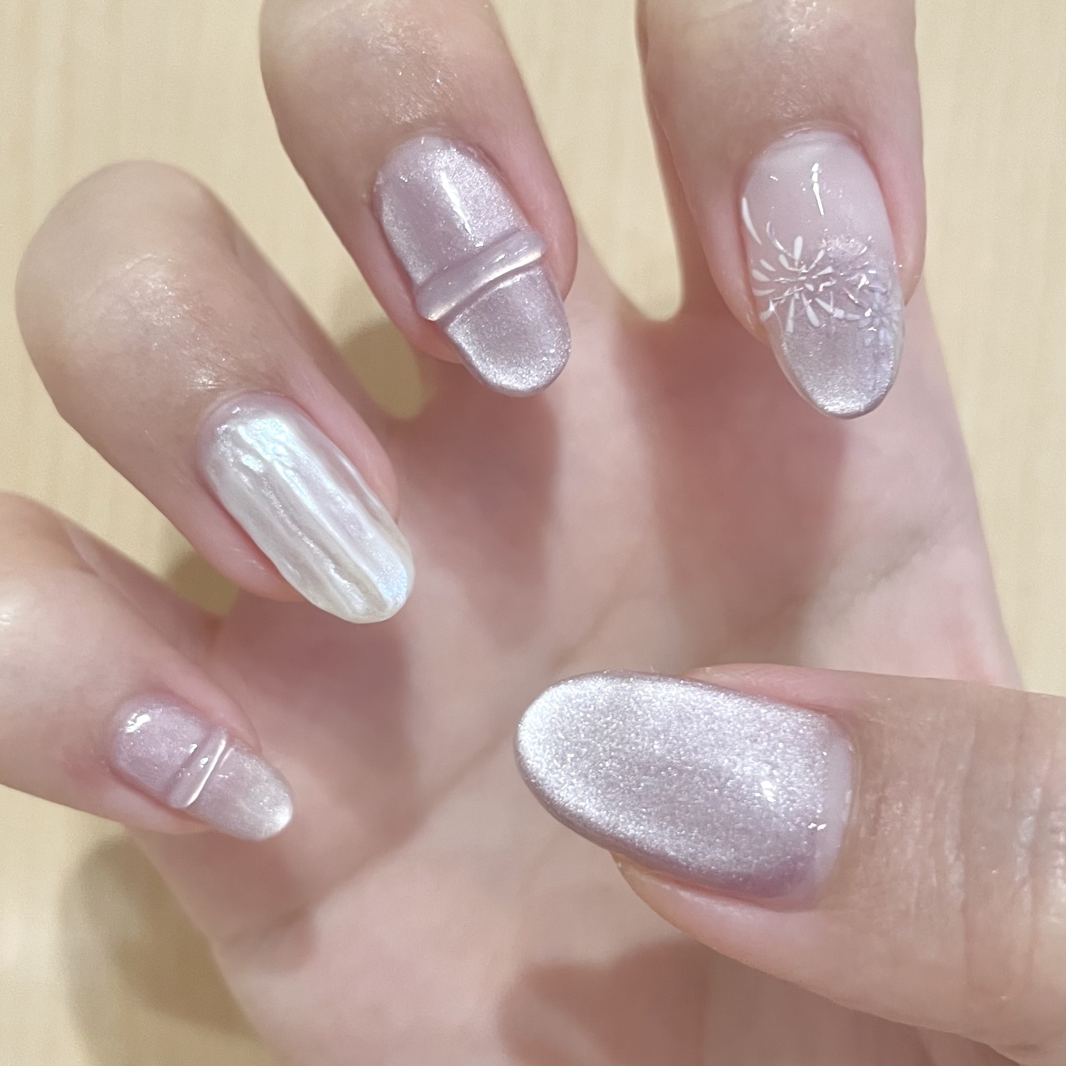 5ミクロンマグネット 07/ネイル工房/ジェルネイルを使ったクチコミ（2枚目）