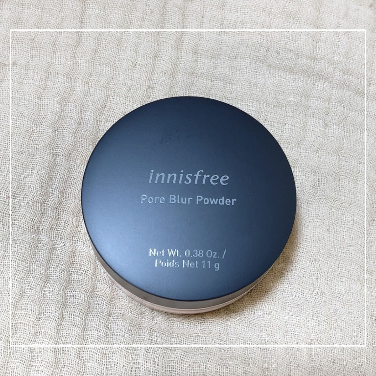 .
.
\ 毛穴をぼかす、微粒子さらっさらパウダー /
🖇innisfree ポアブラー パウダー

┈┈┈┈┈┈┈Product details. 
☑︎11g 1980円（税込）＋ 送料550円
☑︎きめ細やかな微粒子パウダーで
　毛