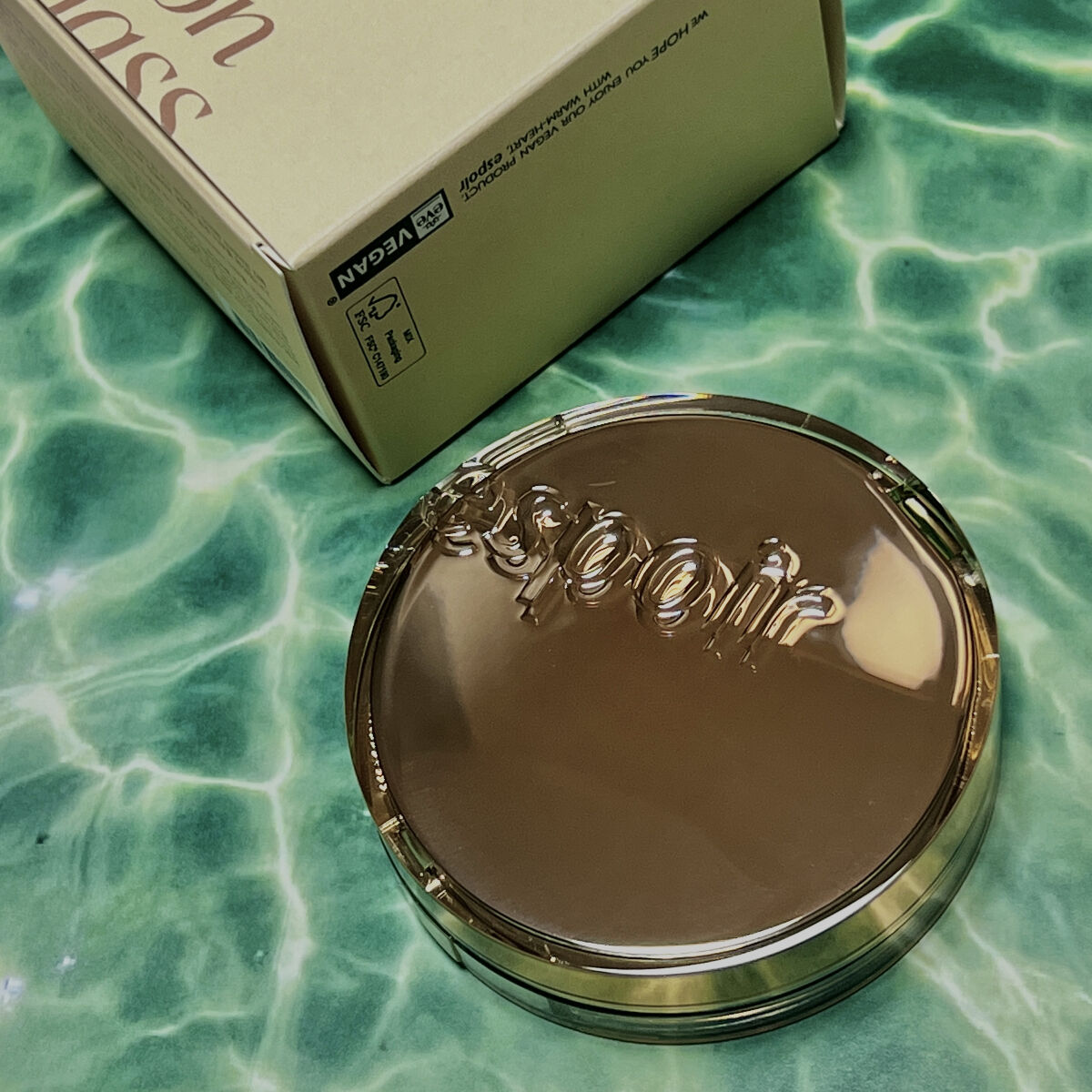 プロテーラービーグロウクッション ニュークラス/espoir/クッションファンデーションを使ったクチコミ（1枚目）