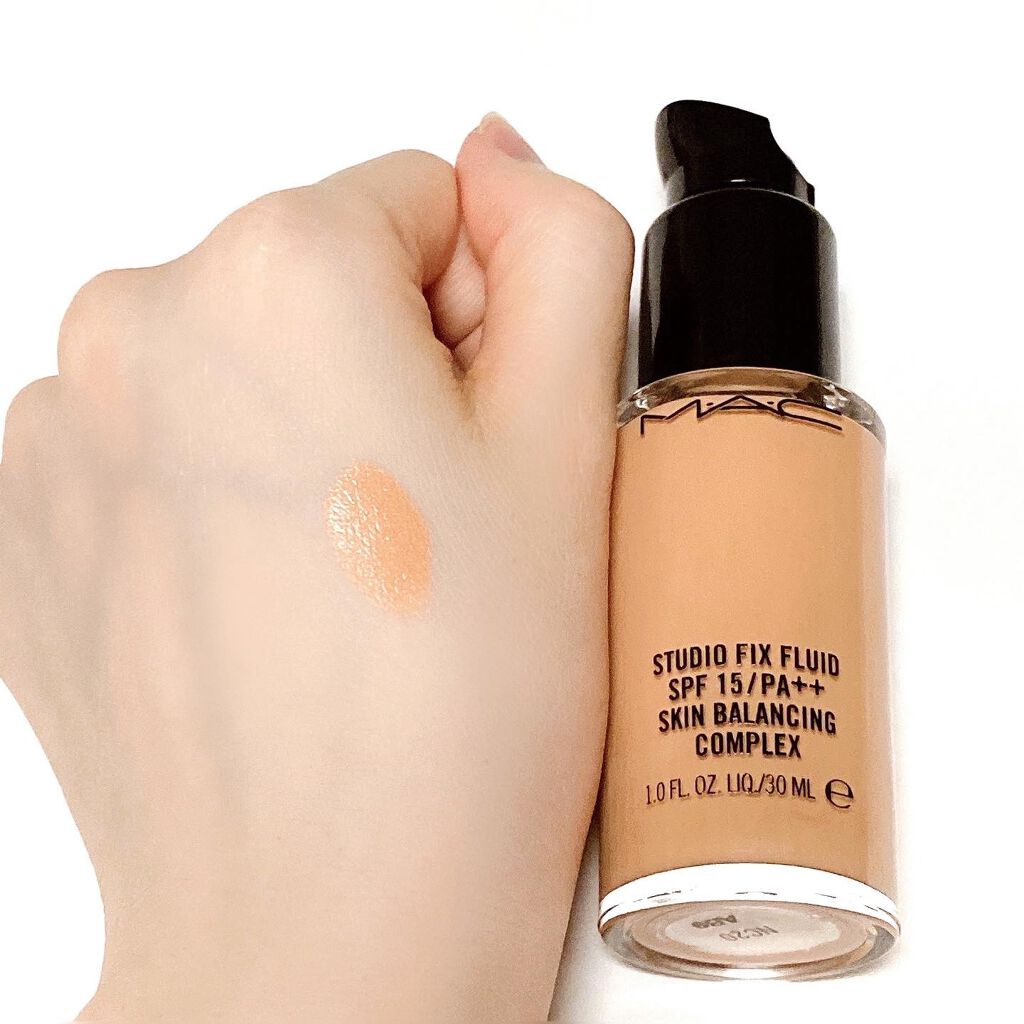 スタジオフィックス フルイッド SPF 15/M・A・C/リキッドファンデーションを使ったクチコミ(3枚目)