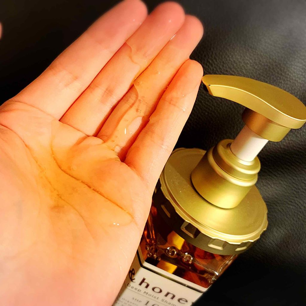 ディープモイスト シャンプー1.0／ヘアトリートメント2.0/&honey/市販シャンプーを使ったクチコミ（1枚目）