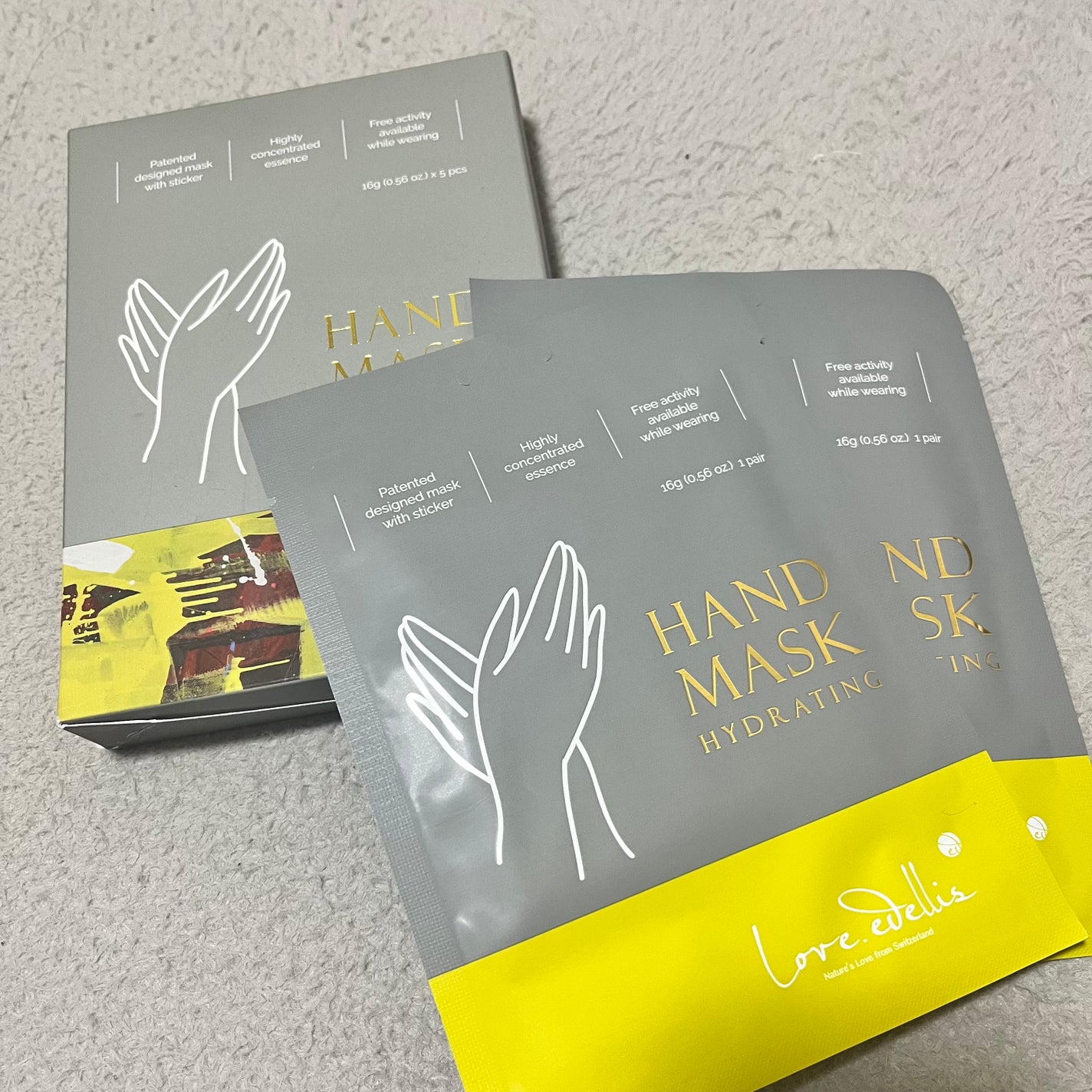 ハンドパック/ラブエデリス/ボディグッズを使ったクチコミ(1枚目)