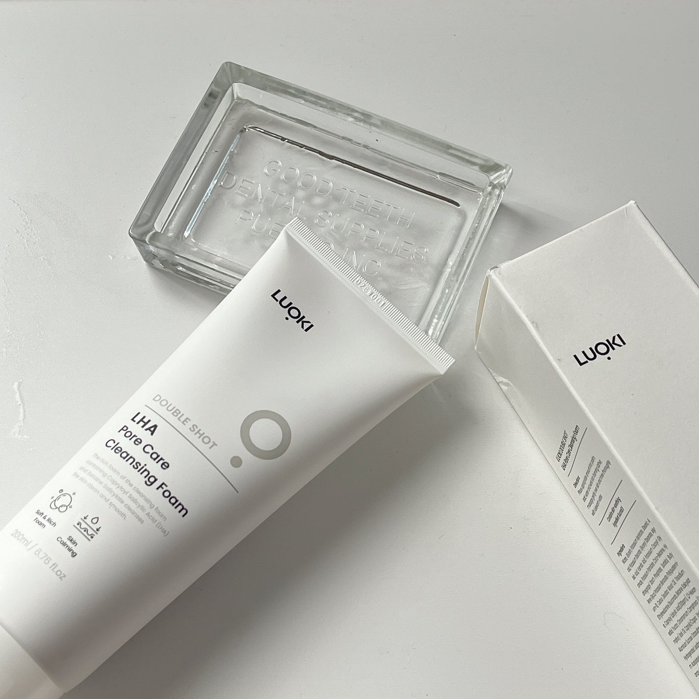 ダブルショットLHA毛穴ケアクレンジングフォーム /LUOKI/クレンジングクリームを使ったクチコミ(1枚目)