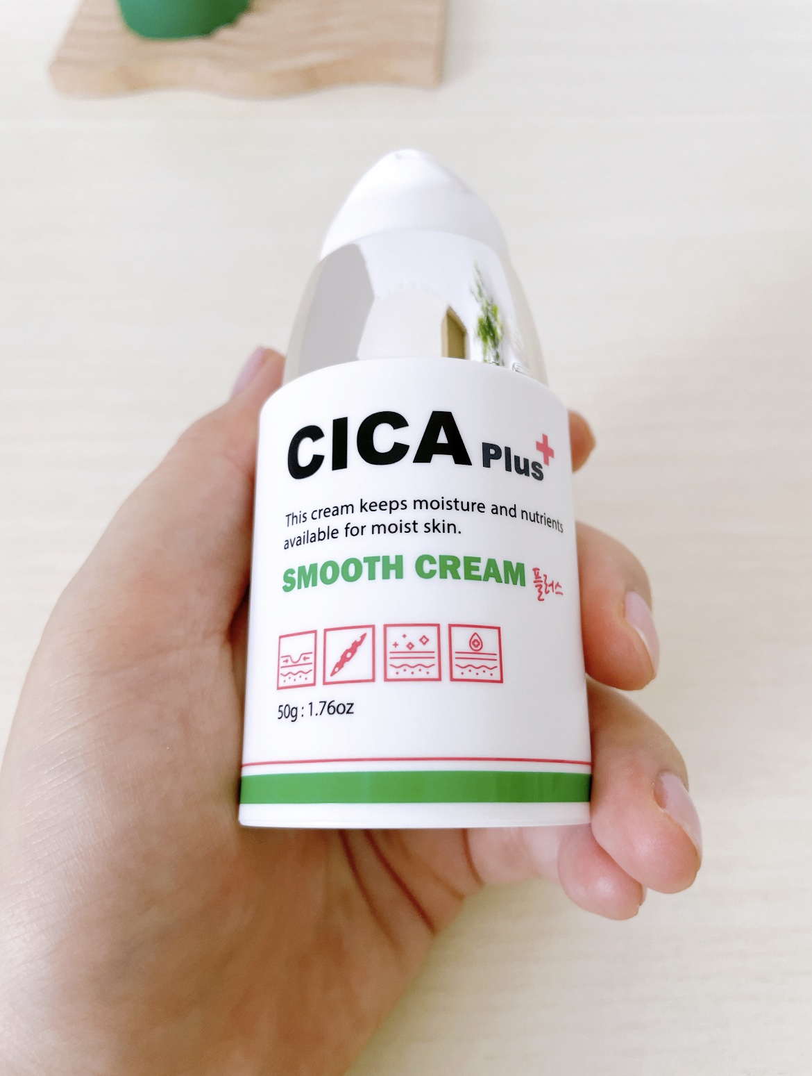 シカプラス シカクリーム/CICA Plus/フェイスクリームを使ったクチコミ（2枚目）