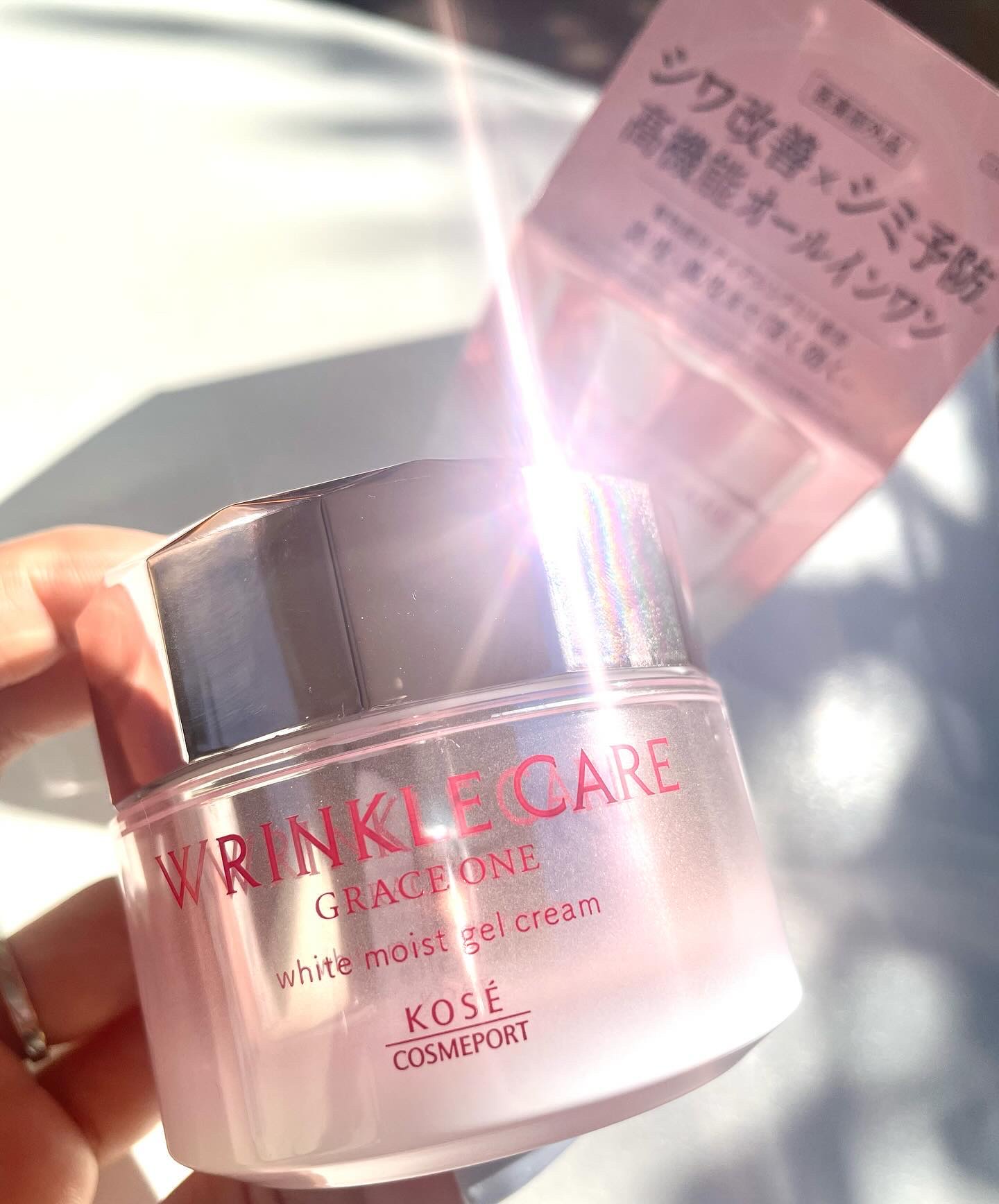 リンクルケア ホワイト モイストジェルクリーム/グレイスワン/オールインワン化粧品を使ったクチコミ（1枚目）