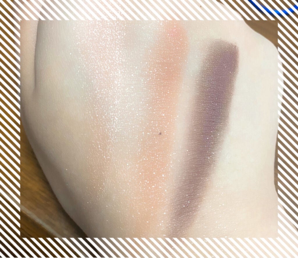 トーンアップアイシャドウ/CEZANNE/アイシャドウパレットを使ったクチコミ(2枚目)