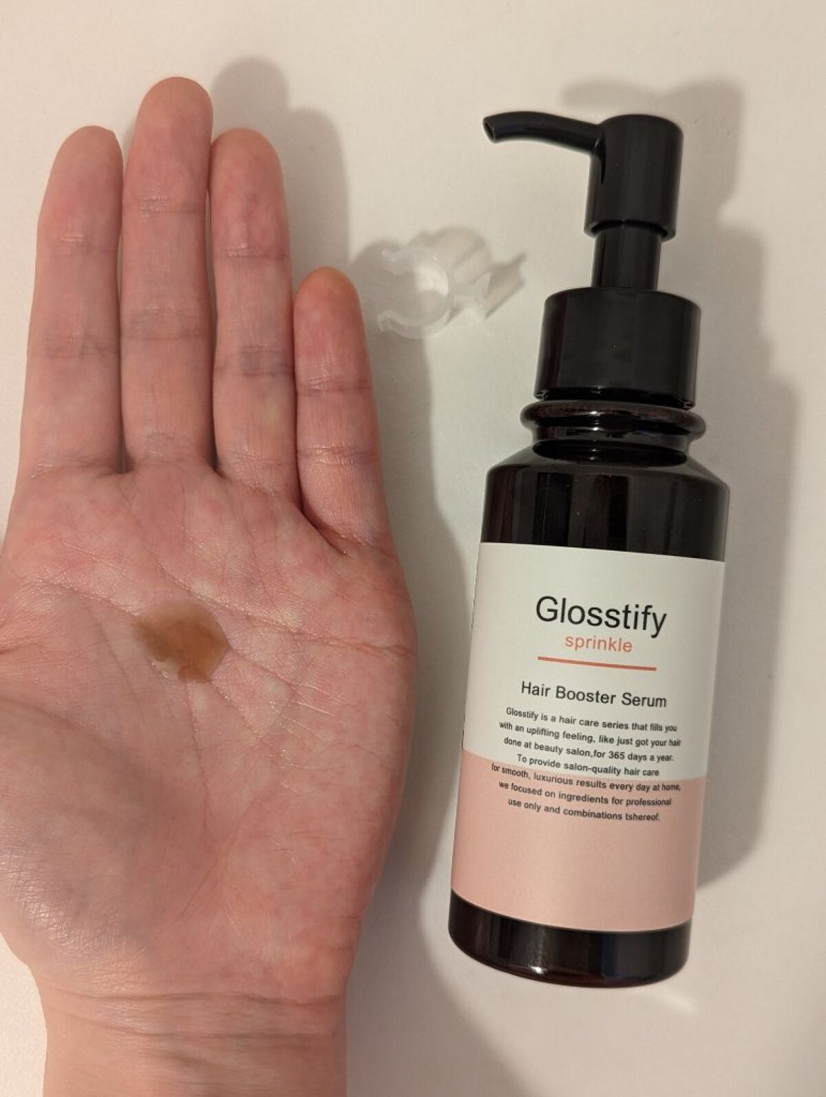 Sprinkle/Glosstify/洗い流すヘアトリートメントを使ったクチコミ(2枚目)