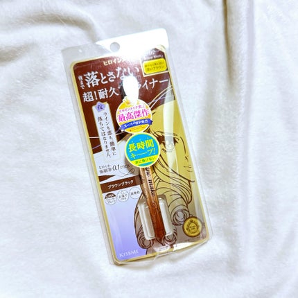 プライムリキッドアイライナー リッチキープ/ヒロインメイク/リキッドアイライナーを使ったクチコミ(1枚目)