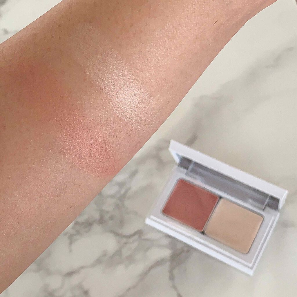 グロウスキンコンパクト/オルビス/パウダーチークを使ったクチコミ(2枚目)