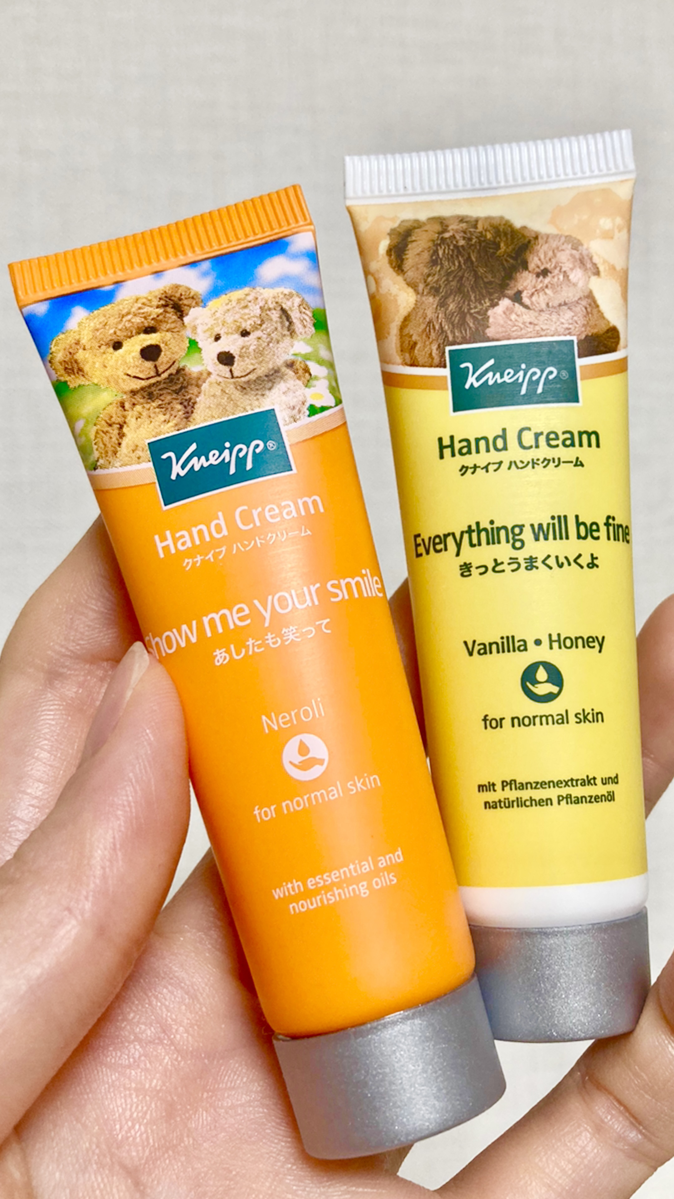 ハンドクリーム バニラ＆ハニーの香り/クナイプ/ハンドクリームを使ったクチコミ（1枚目）