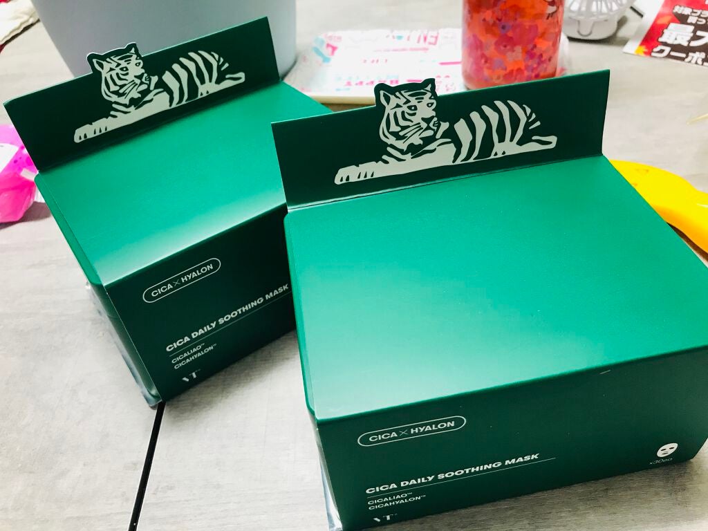 CICA デイリースージングマスク/VT/シートマスク・パックを使ったクチコミ(1枚目)