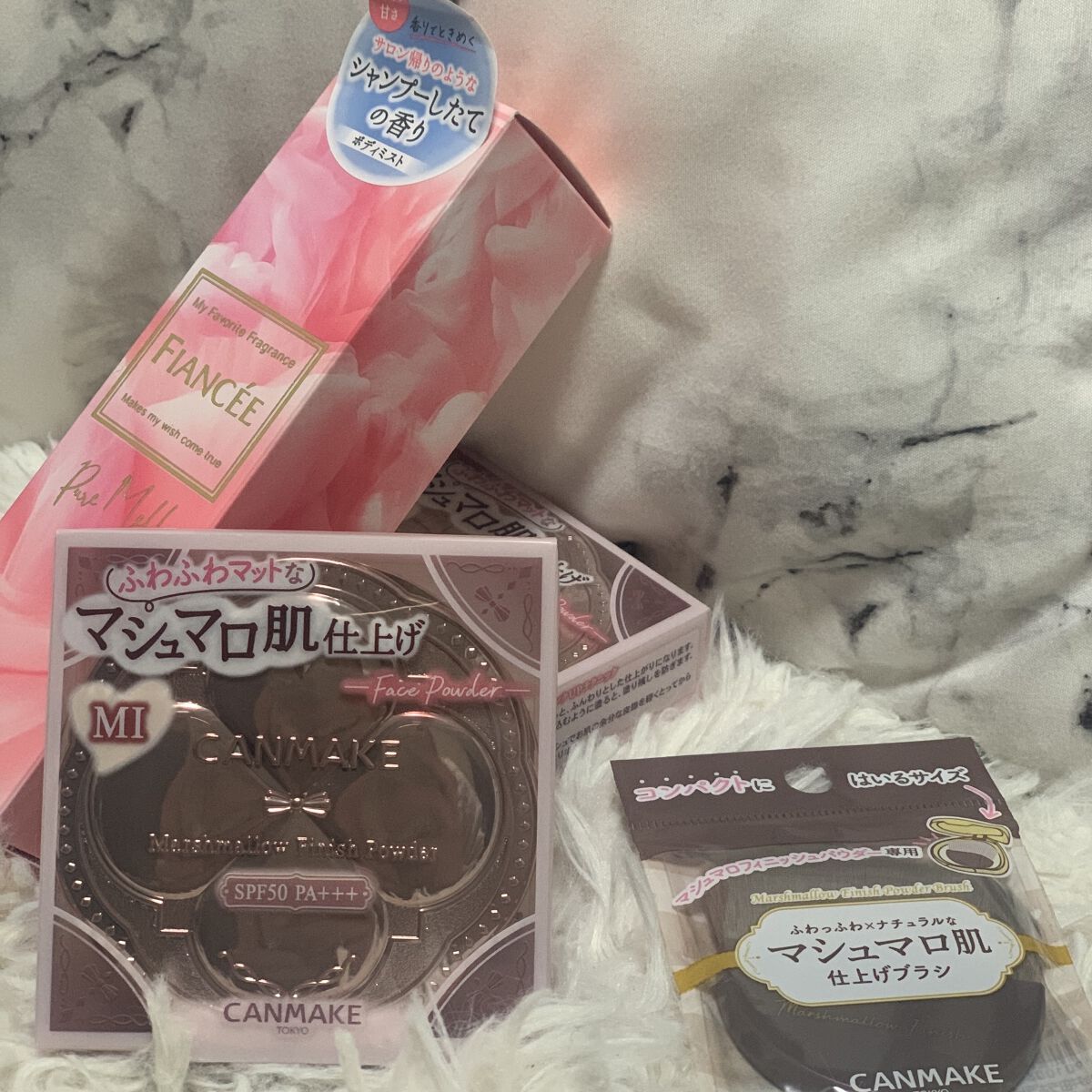 マシュマロフィニッシュパウダー/キャンメイク/プレストパウダーを使ったクチコミ（2枚目）