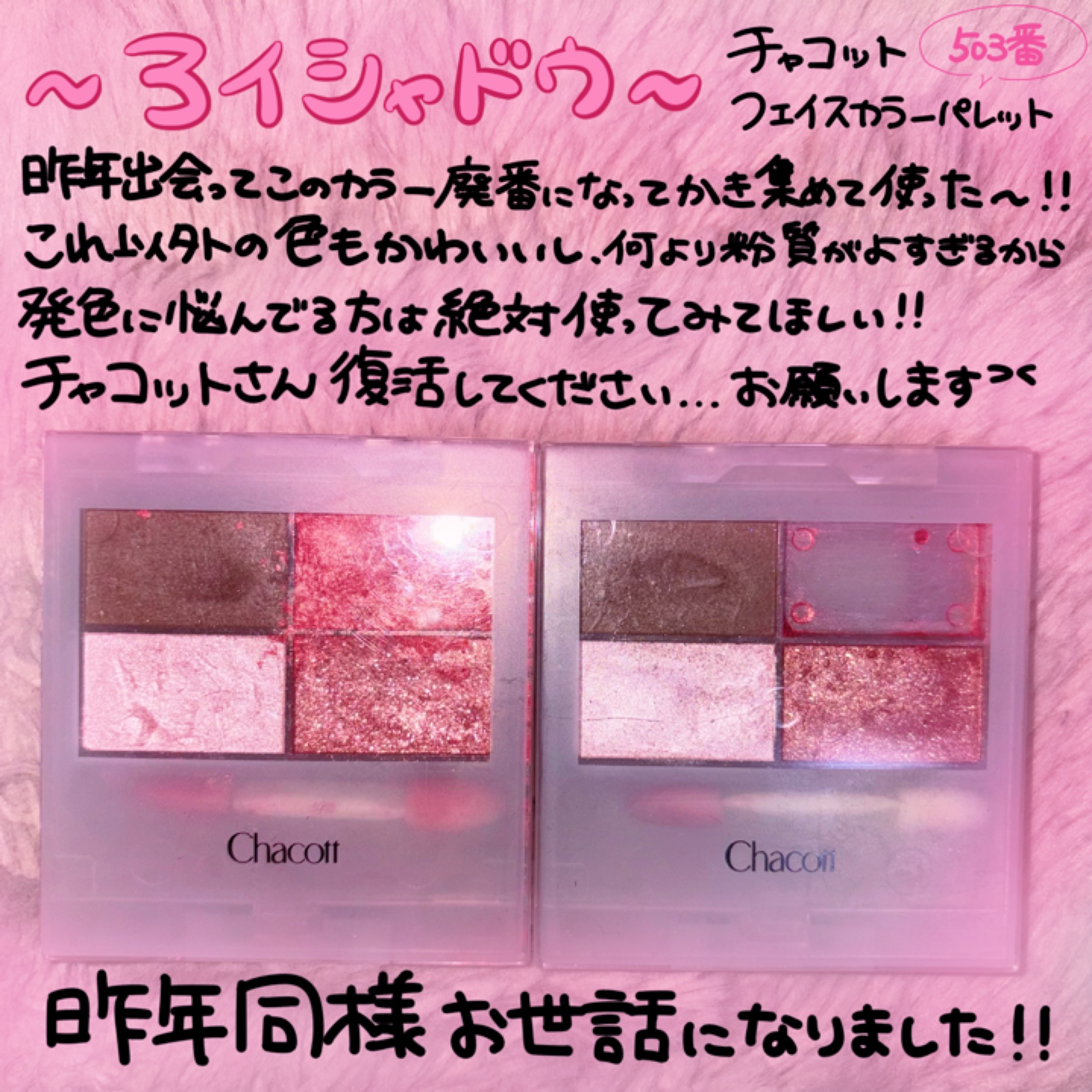 フェイスカラーパレット 503 ハットラグーンの魔法/チャコット・コスメティクス/アイシャドウパレットを使ったクチコミ（1枚目）