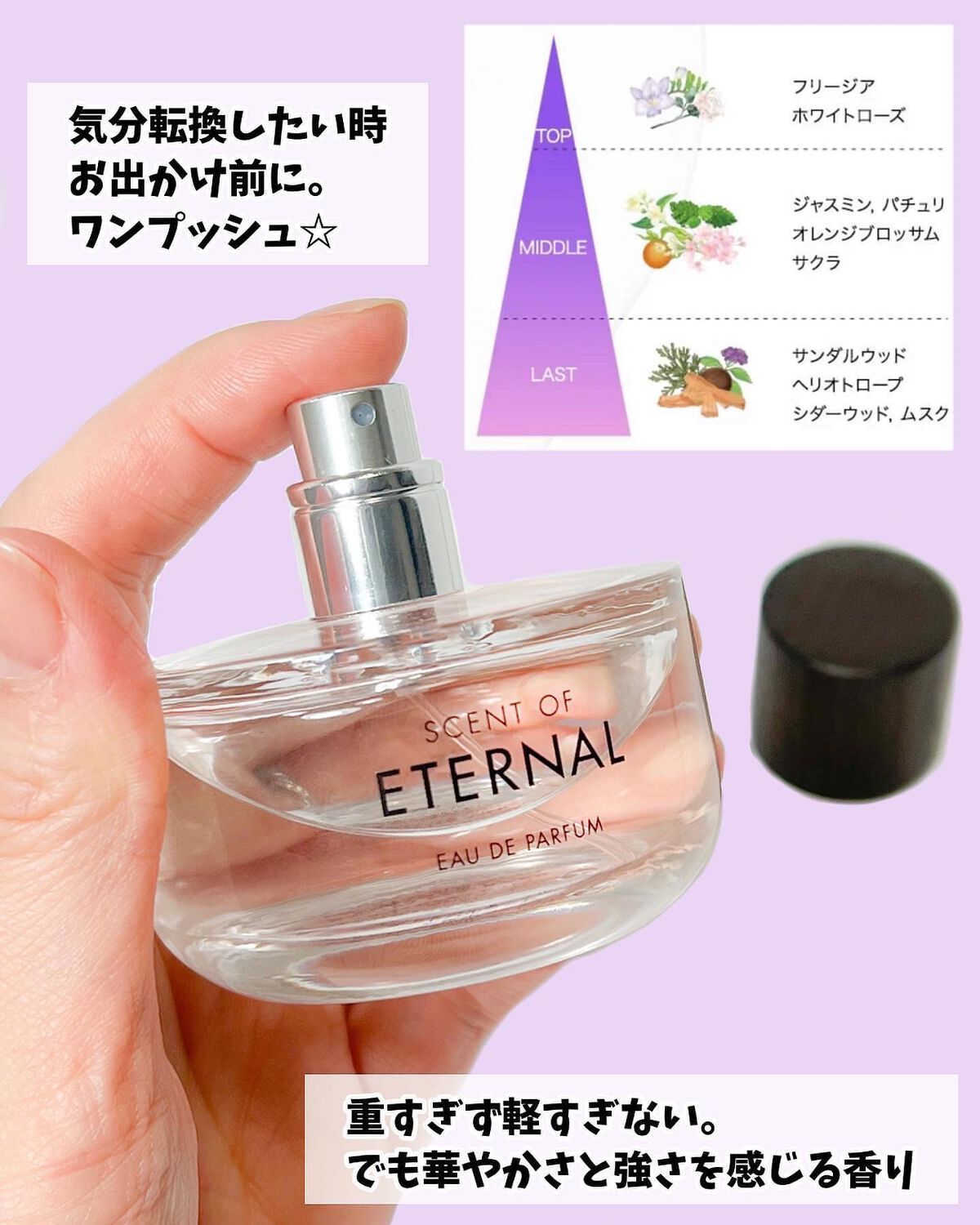 【3個セット】Scent of Eternal Eau de Parfum 3個セット】Scent of Eternal Eau de Parfum 桜 オレンジ