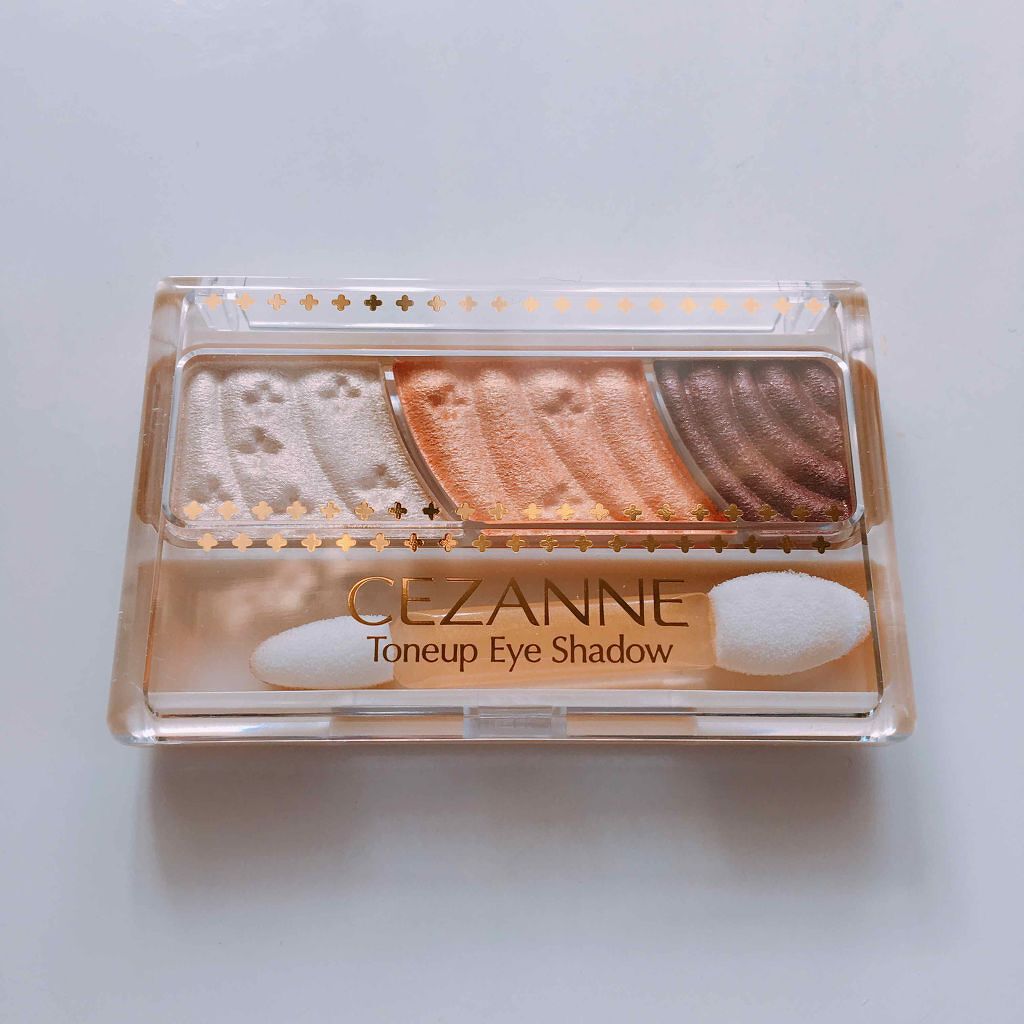 トーンアップアイシャドウ/CEZANNE/アイシャドウパレットを使ったクチコミ(1枚目)