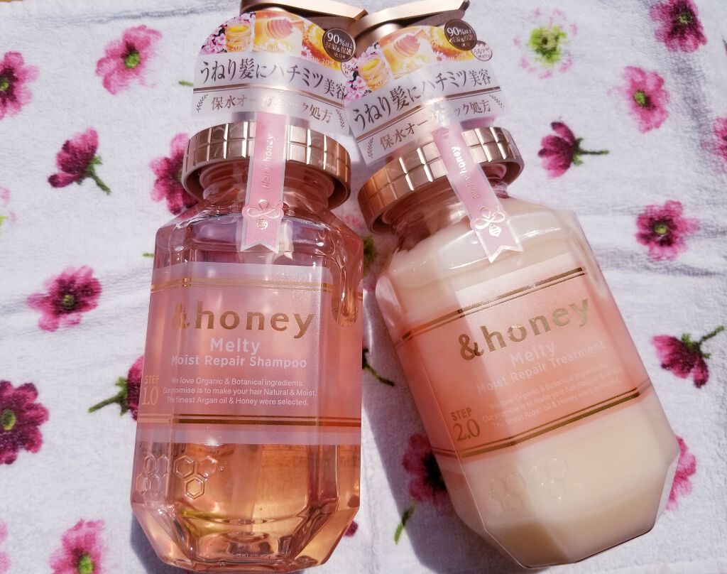 &honey &honey Melty モイストリペア シャンプー1.0／モイストリペア ヘアトリートメント2.0のクチコミ「&honey Melty は「髪の水分量」をコントロールして
まとまる素直な髪へと導きます

.....」（1枚目）