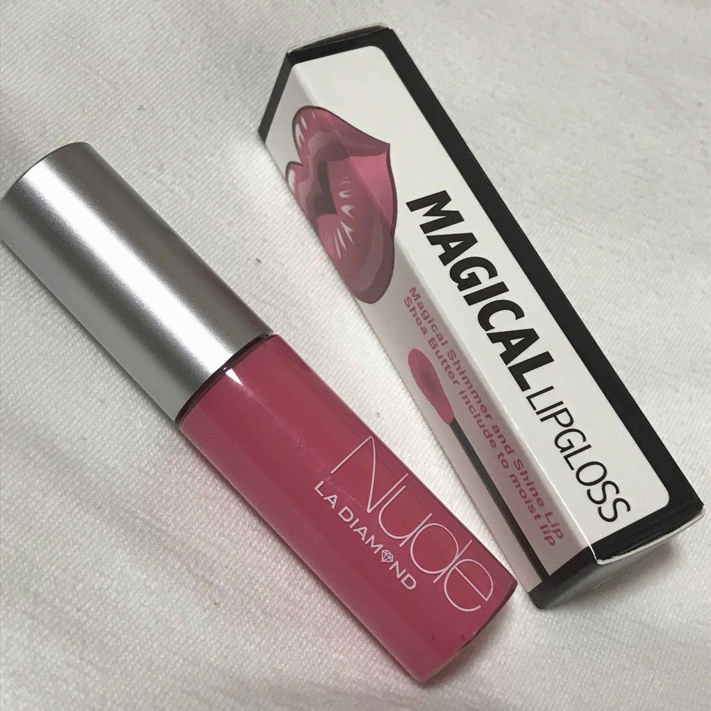 マジカルチャームリップグロス イン ヌード/エルエー ダイヤモンド/リップグロスを使ったクチコミ（1枚目）