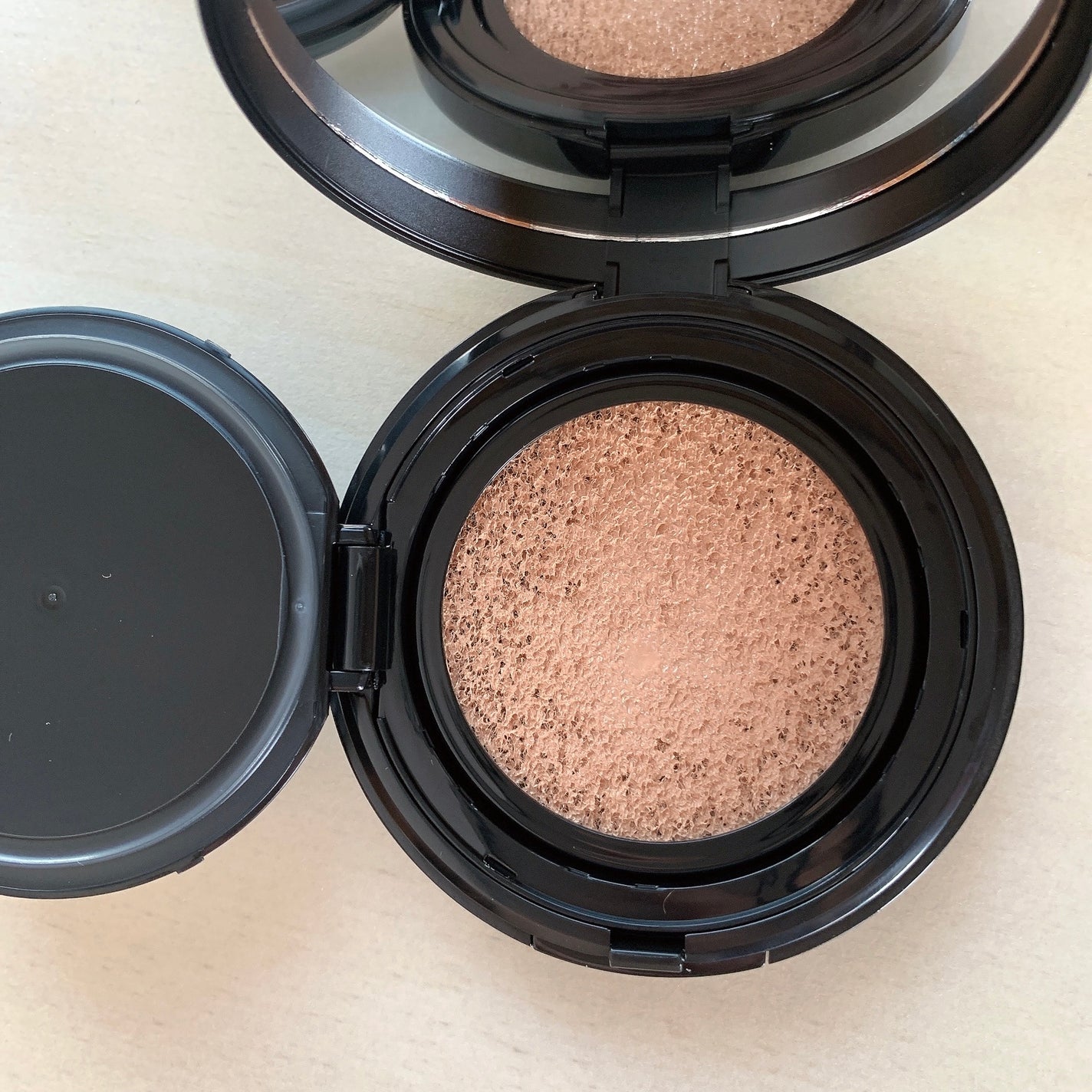 ドラマティックエッセンスクッション グロウ/マキアージュ/クッションファンデーションを使ったクチコミ(7枚目)