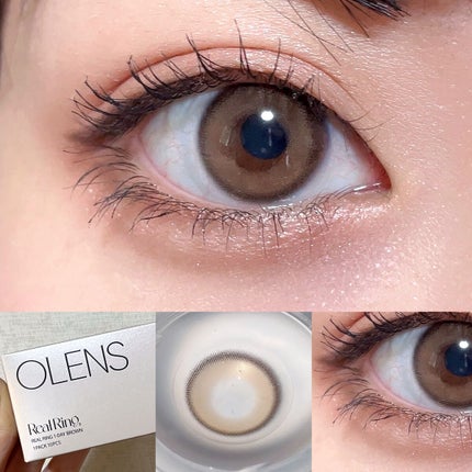Real Ring 1day/OLENS/ワンデー(1DAY)カラコンを使ったクチコミ(2枚目)