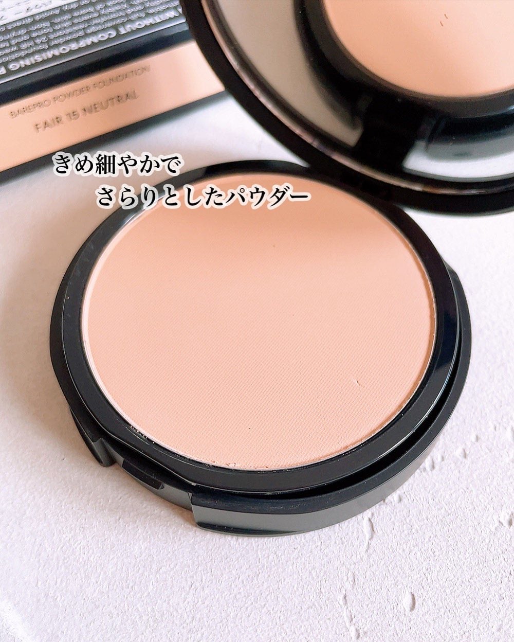 ベアプロ 24HR パウダー ファンデーション/bareMinerals/パウダーファンデーションを使ったクチコミ(3枚目)