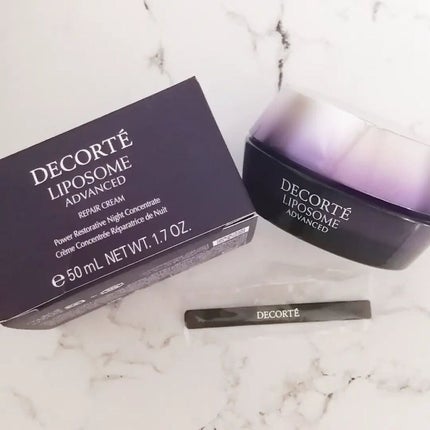リポソーム アドバンスト リペアクリーム/DECORTÉ/フェイスクリームを使ったクチコミ(1枚目)