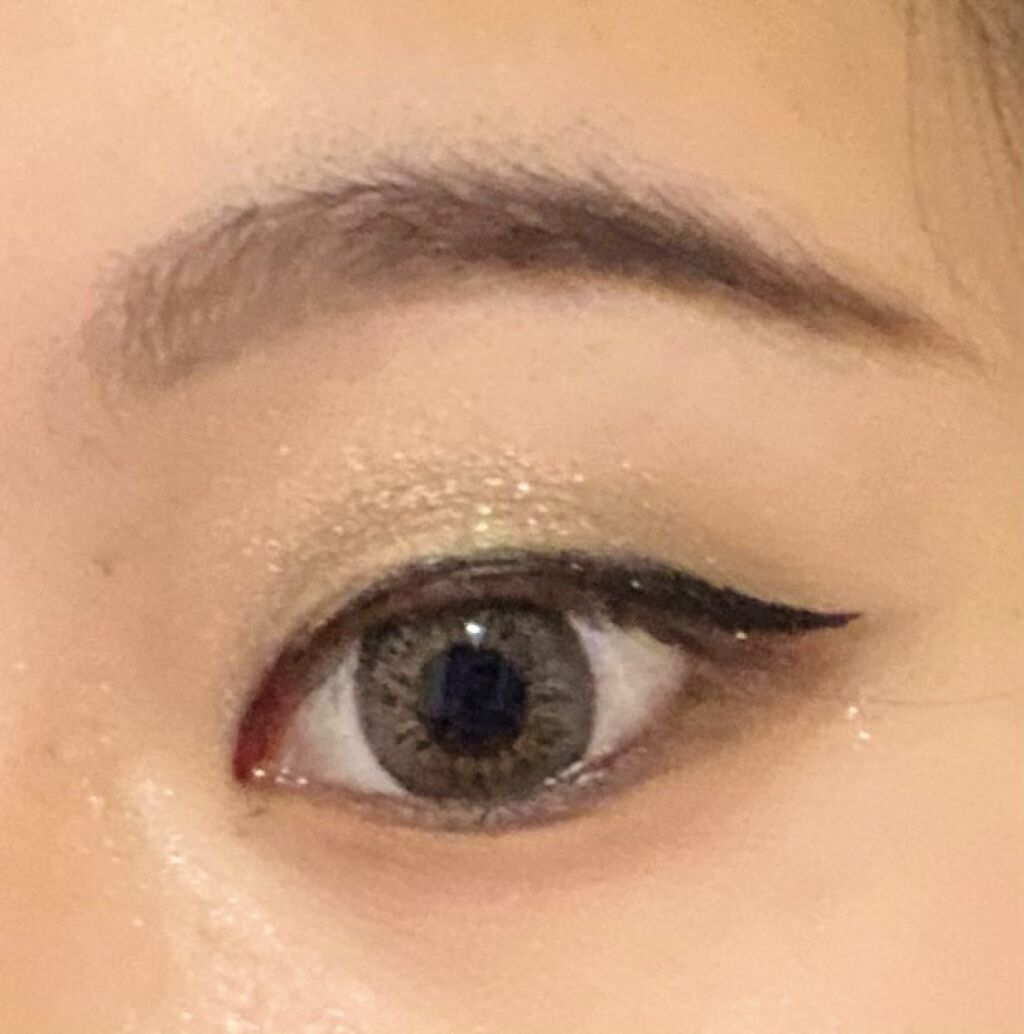 ジャンボ アイ ペンシル 02 カラー・ダーク ブラウン/NYX Professional Makeup/単色アイシャドウを使ったクチコミ（1枚目）