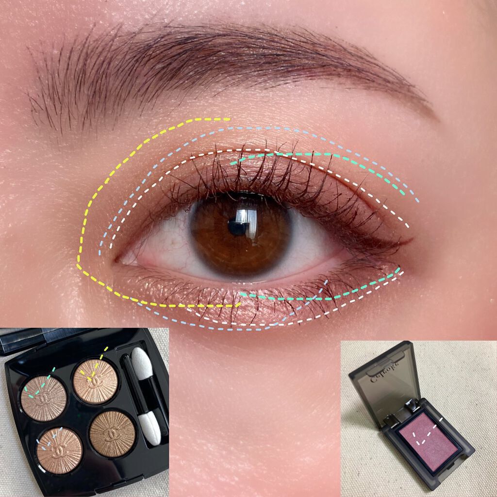 レ キャトル オンブル/CHANEL/アイシャドウパレットを使ったクチコミ(5枚目)