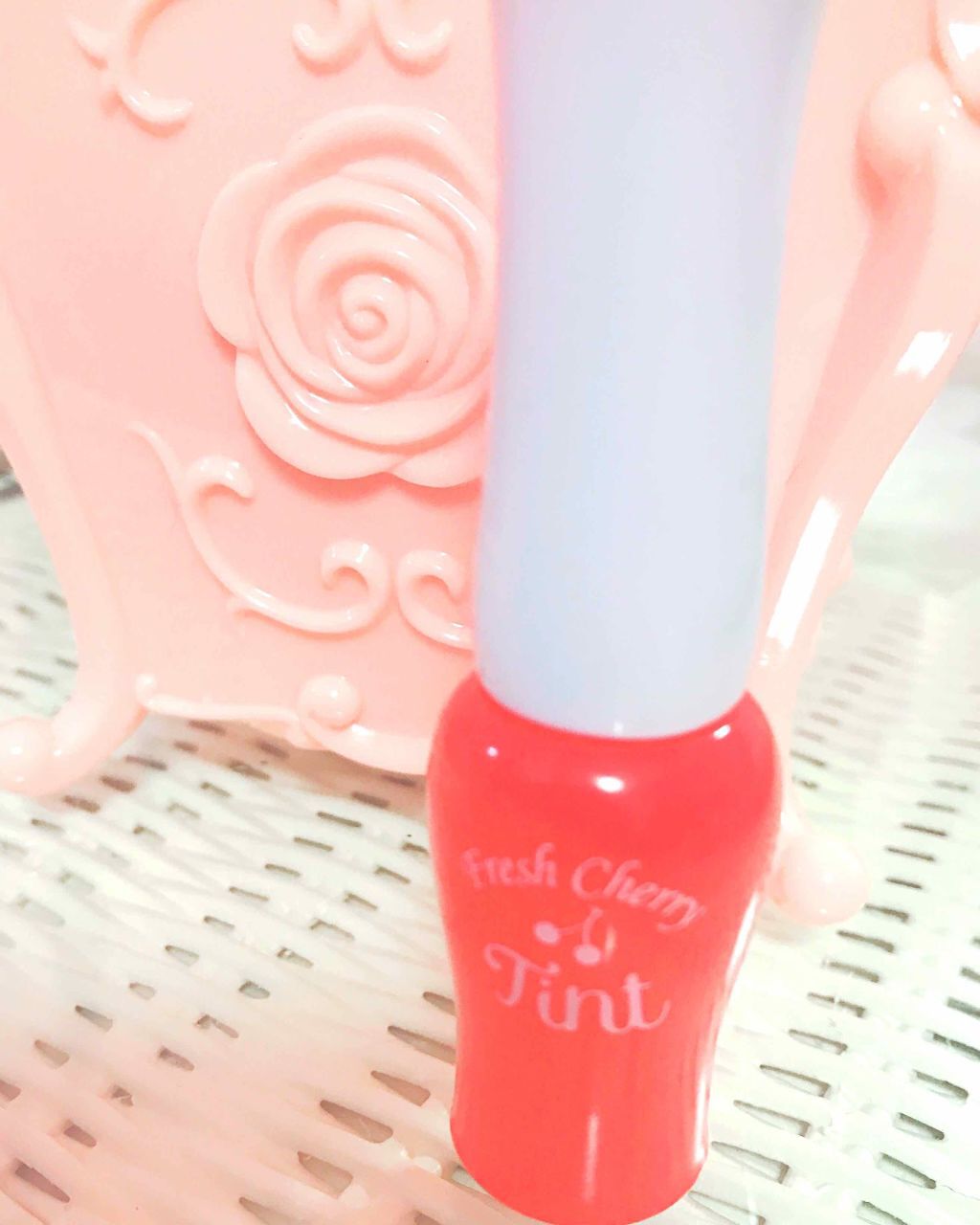 フレッシュチェリー リップティント/ETUDE/リップグロスを使ったクチコミ(1枚目)