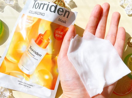 セルメイジング ビタC ブライトニングマスク/Torriden/シートマスク・パックを使ったクチコミ(4枚目)